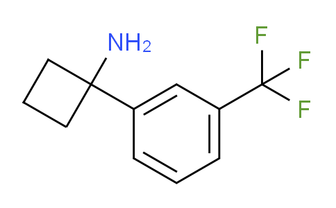CAS No. 1094218-35-5, 1-[3-(Trifluoromethyl)phenyl]cyclobutanamine