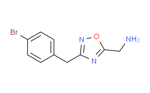 CAS No. 1094351-79-7, [3-(4-Bromobenzyl)-1,2,4-oxadiazol-5-yl]methanamine