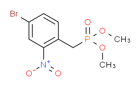 CAS No. 1094851-36-1, Dimethyl 4-Bromo-2-nitrobenzylphosphonate