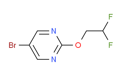 CAS No. 1557875-06-5, 5-Bromo-2-(2,2-difluoroethoxy)pyrimidine