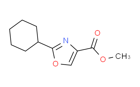 CAS No. 155884-27-8, METHYL 2-CYCLOHEXYLOXAZOLE-4-CARBOXYLATE
