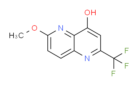 CAS No. 1565779-83-0, 6-Methoxy-2-(trifluoromethyl)-1,5-naphthyridin-4-ol