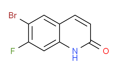 CAS No. 1566922-60-8, 6-Bromo-7-fluoroquinolin-2(1H)-one
