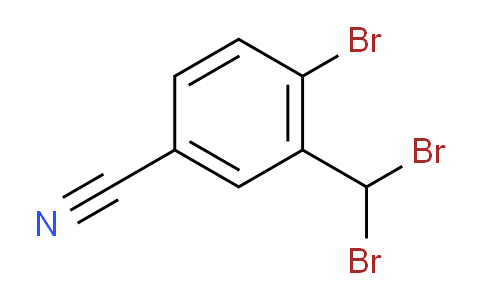 CAS No. 160313-49-5, 4-Bromo-3-(dibromomethyl)benzonitrile