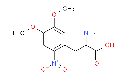 CAS No. 160342-61-0, 4,5-Dimethoxy-2-nitro-DL-phenylalanine