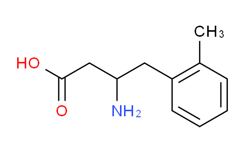 CAS No. 1267057-65-7, 3-Amino-4-(o-tolyl)butyric Acid