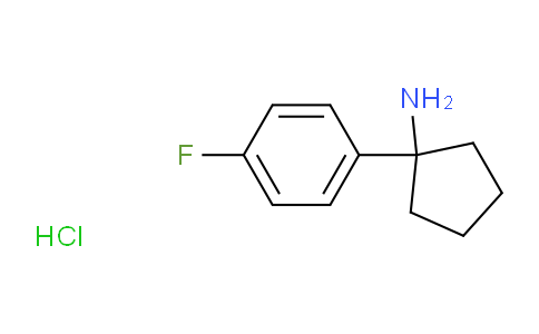 CAS No. 1209904-53-9, 1-(4-Fluorophenyl)cyclopentanamine Hydrochloride
