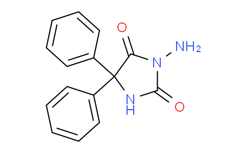 CAS No. 1224-08-4, 3-Amino-5,5-diphenylimidazolidine-2,4-dione