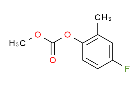 CAS No. 122455-86-1, 4-Fluoro-2-methylphenyl Methoxyformate