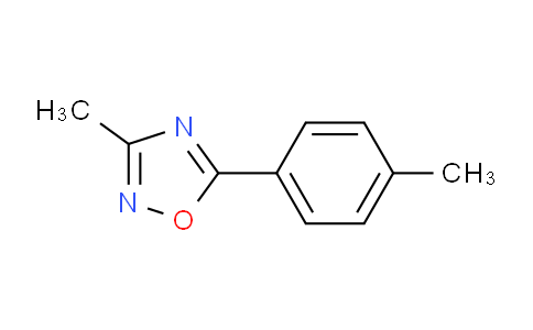 CAS No. 122503-24-6, 3-Methyl-5-(4-methylphenyl)-1,2,4-oxadiazole