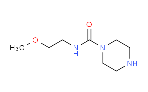 MC809545 | 1225516-45-9 | N-(2-Methoxyethyl)piperazine-1-carboxamide