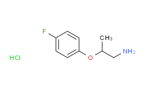 CAS No. 1051368-76-3, 2-(4-FLUORO-PHENOXY)-PROPYLAMINE HCL