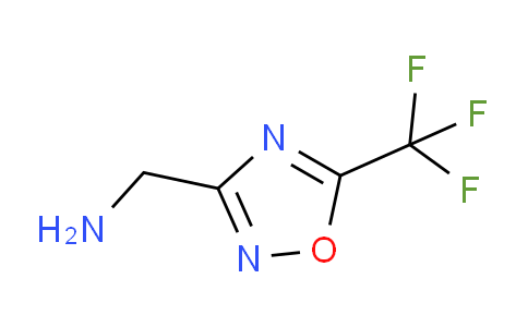 CAS No. 1359822-77-7, (5-(Trifluoromethyl)-1,2,4-oxadiazol-3-yl)methanamine