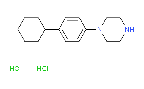 CAS No. 1208078-02-7, 1-(4-Cyclohexylphenyl)piperazine dihydrochloride