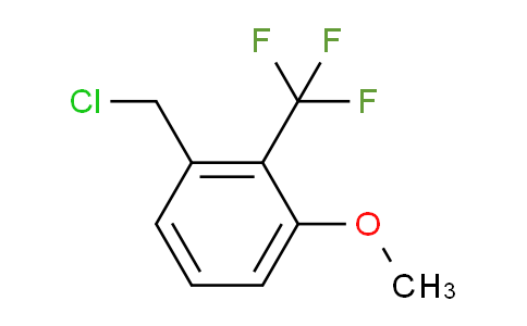 CAS No. 1261614-03-2, 1-(Chloromethyl)-3-methoxy-2-(trifluoromethyl)benzene