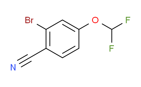 CAS No. 1261818-72-7, 2-Bromo-4-(difluoromethoxy)benzonitrile