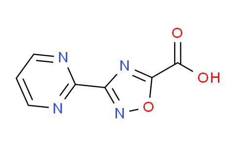 CAS No. 1263210-87-2, 3-(Pyrimidin-2-yl)-1,2,4-oxadiazole-5-carboxylic acid