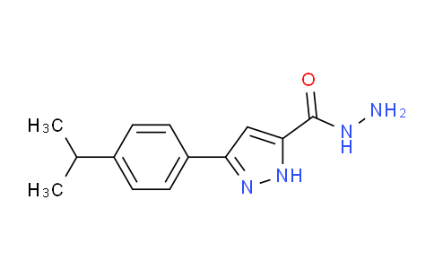 CAS No. 1044837-29-7, 3-(4-Isopropylphenyl)-1H-pyrazole-5-carbohydrazide