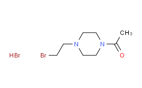 CAS No. 1048664-14-7, 1-(4-(2-Bromoethyl)piperazin-1-yl)ethanone hydrobromide