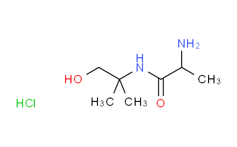 CAS No. 1236256-89-5, 2-Amino-N-(1-hydroxy-2-methylpropan-2-yl)propanamide hydrochloride