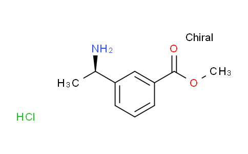 CAS No. 1236353-78-8, (R)-Methyl 3-(1-aminoethyl)benzoate hydrochloride