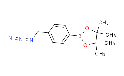 CAS No. 1239481-05-0, 2-(4-(Azidomethyl)phenyl)-4,4,5,5-tetramethyl-1,3,2-dioxaborolane