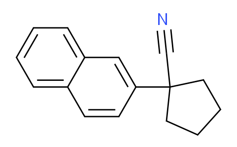 CAS No. 1239681-53-8, 1-(2-Naphthyl)cyclopentanecarbonitrile
