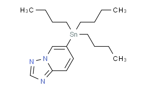 CAS No. 1204580-82-4, 6-Tributylstannyl[1,2,4]triazolo[1,5-a]pyridine