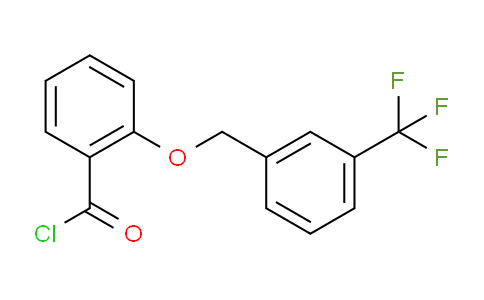 CAS No. 1160260-62-7, 2-((3-(Trifluoromethyl)benzyl)oxy)benzoyl chloride