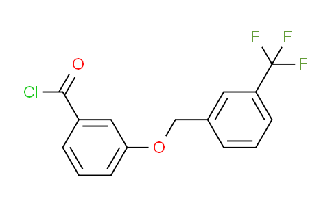 CAS No. 1160260-72-9, 3-((3-(Trifluoromethyl)benzyl)oxy)benzoyl chloride