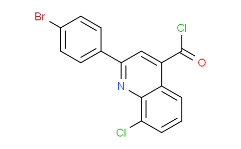 CAS No. 1160263-61-5, 2-(4-Bromophenyl)-8-chloroquinoline-4-carbonyl chloride