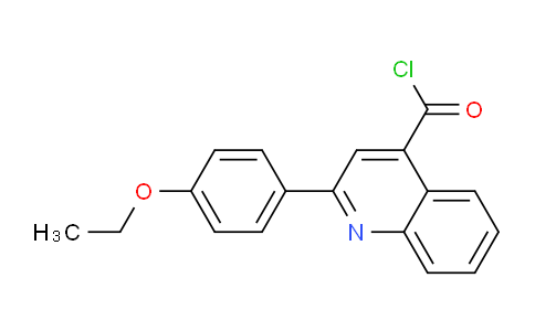 CAS No. 1160264-75-4, 2-(4-Ethoxyphenyl)quinoline-4-carbonyl chloride