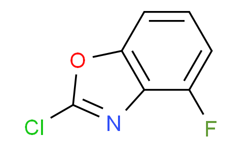 CAS No. 1163123-39-4, 2-Chloro-4-fluorobenzoxazole