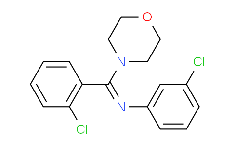 CAS No. 1164525-78-3, (Z)-3-Chloro-N-((2-chlorophenyl)(morpholino)methylene)aniline