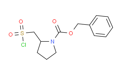 CAS No. 1240529-52-5, Benzyl 2-((chlorosulfonyl)methyl)pyrrolidine-1-carboxylate