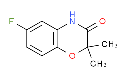 CAS No. 1242014-94-3, 6-Fluoro-2,2-dimethyl-2H-benzo[b][1,4]oxazin-3(4H)-one