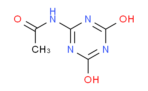 CAS No. 1242141-68-9, 2-Acetamido-4,6-dihydroxy-1,3,5-triazine