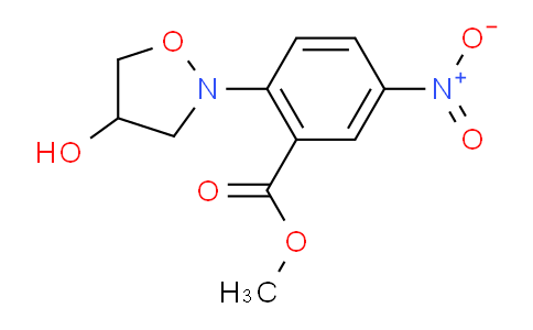 CAS No. 1242267-99-7, Methyl 2-(4-hydroxyisoxazolidin-2-yl)-5-nitrobenzoate