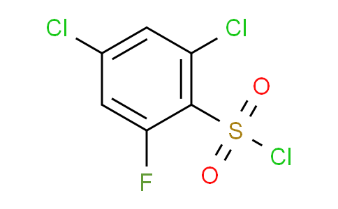 CAS No. 1242339-70-3, 2,4-Dichloro-6-fluorobenzenesulfonyl chloride