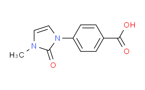 CAS No. 1708427-93-3, 4-(3-Methyl-2-oxo-2,3-dihydro-1H-imidazol-1-yl)benzoic acid