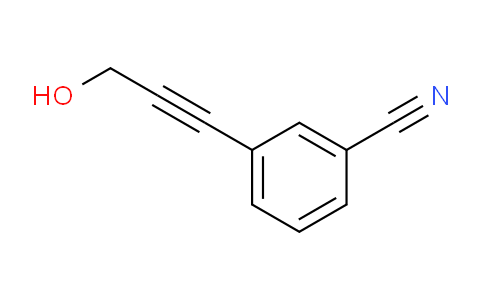 CAS No. 170859-72-0, 3-(3-Hydroxyprop-1-yn-1-yl)benzonitrile