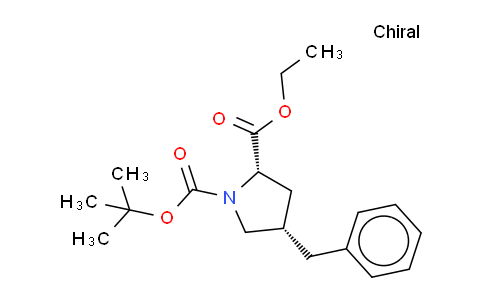 CAS No. 170947-82-7, (2S,4S)-1-BOC-4-BENZYLPYRROLIDINE-2-DICARBOXYLIC ACID ETHYL ESTER