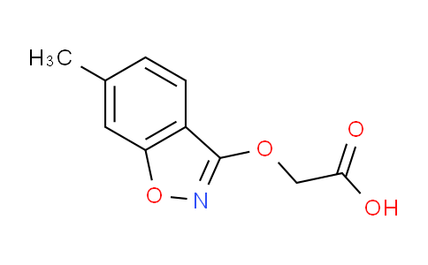 CAS No. 1710833-61-6, 2-((6-Methylbenzo[d]isoxazol-3-yl)oxy)acetic acid