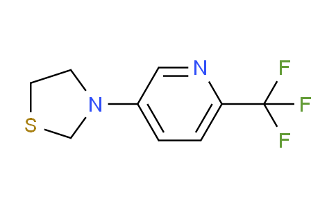 CAS No. 1713160-43-0, 3-(6-(Trifluoromethyl)pyridin-3-yl)thiazolidine