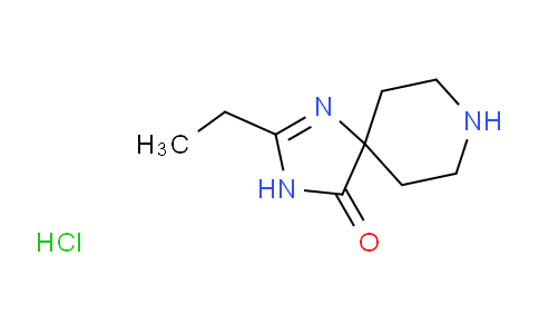 CAS No. 1713163-91-7, 2-Ethyl-1,3,8-triazaspiro[4.5]dec-1-en-4-one hydrochloride