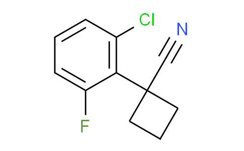 CAS No. 1152566-44-3, 1-(2-Chloro-6-fluorophenyl)cyclobutanecarbonitrile