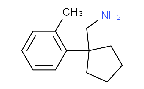 CAS No. 1152567-99-1, 1-(2-Methylphenyl)cyclopentanemethanamine