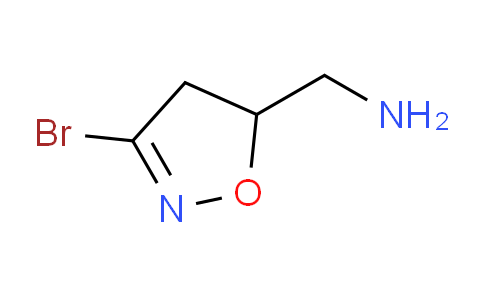 CAS No. 115328-81-9, (3-Bromo-4,5-dihydroisoxazol-5-yl)methanamine