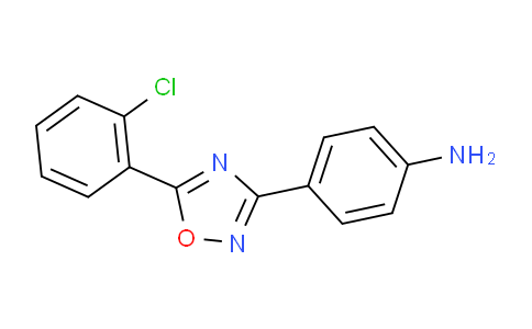 CAS No. 1154704-31-0, 4-[5-(2-Chlorophenyl)-1,2,4-oxadiazol-3-yl]aniline
