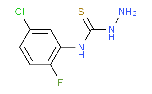 CAS No. 1155049-13-0, N-(5-Chloro-2-fluorophenyl)hydrazinecarbothioamide